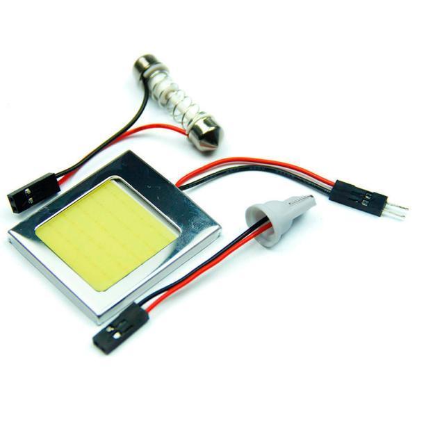 48 светодиодных SMD COB светодиодных автомобильных панелей, внутренняя купольная лампа для автомобиля