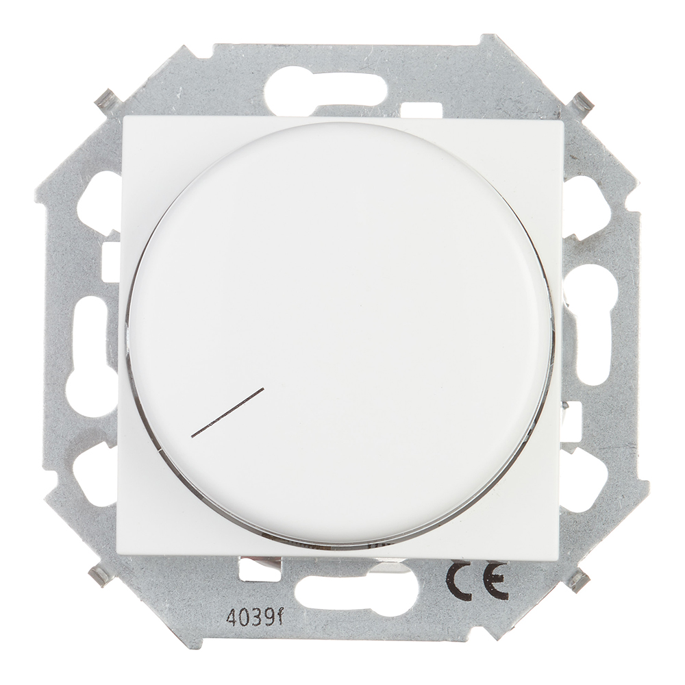 Диммер Simon 15 встраиваемый белый поворотный (1591796-030)